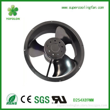 254x254x89mm AC Motor Fan 220V 380V Industrial AC Exhaust celling fan